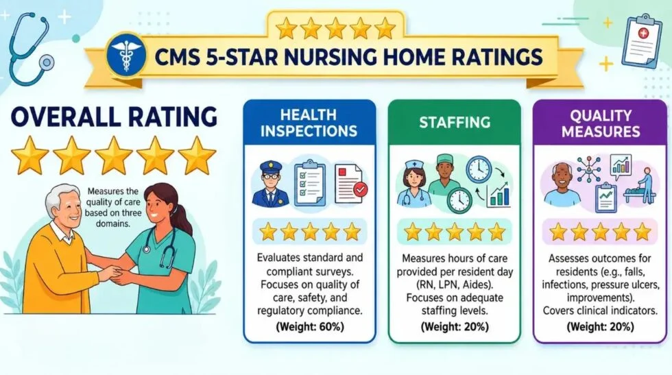 CMS 5-Star Nursing Home Ratings | New Day Lifestyle for Seniors