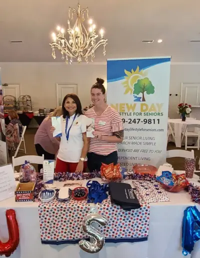 Senior care advisor Mimi Bowie at a Senior Care event | New Day Lifestyle for Seniors