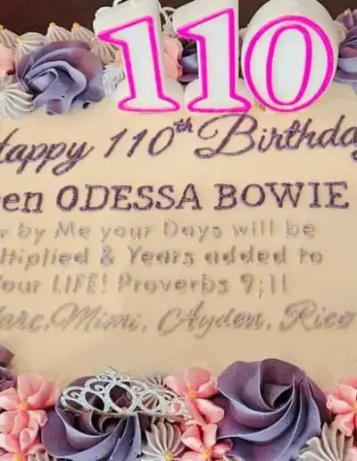 celebrating a senior resident's 110th milestone birthday | New Day Lifestyle for Seniors